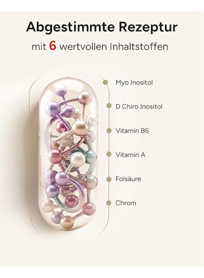 Plantomol Myo-Inositol & Folic Acid – Supports Hormonal Balance & Fertility – Made in Germany – 365 Capsules - Image 3